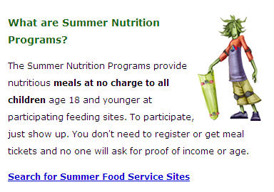 Summer Nutrition Program